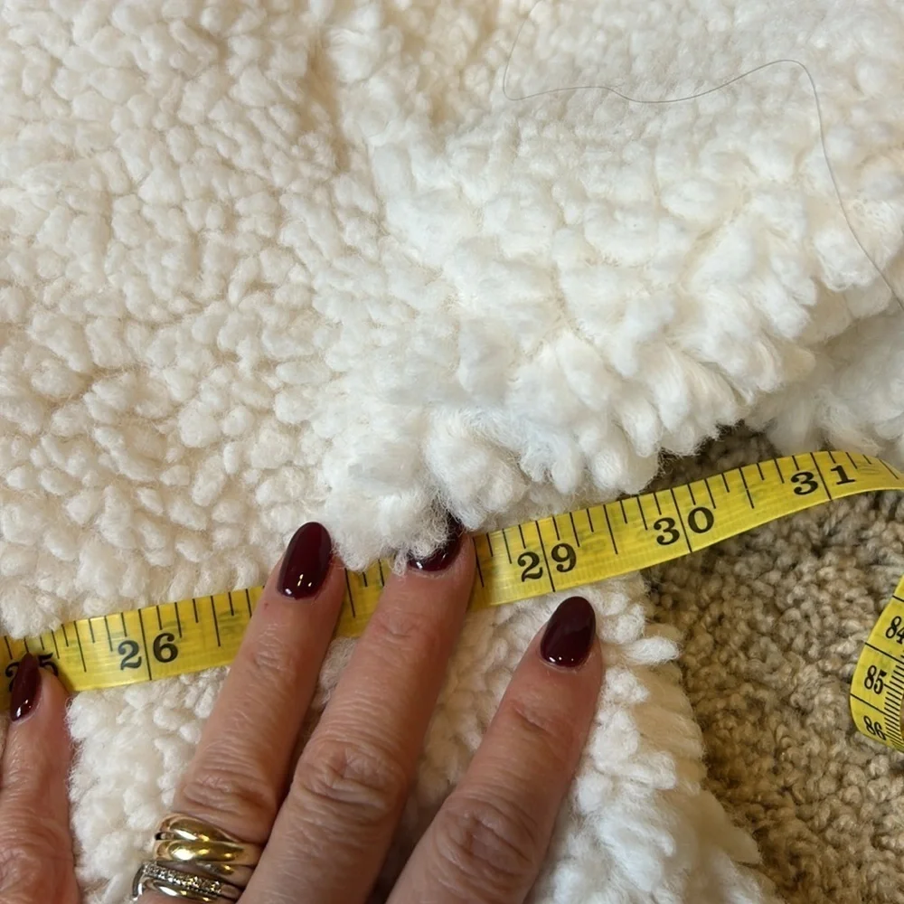 J.Crew LIKE NEW Faux Sherpa Barn Jacket NWOT 3X - Picture 11 of 13